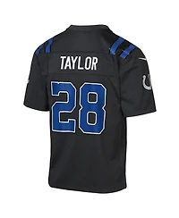 Nike Big Boys and Girls Jonathan Taylor Anthracite Indianapolis Colts 2026 Rivalries Collection Game Jersey