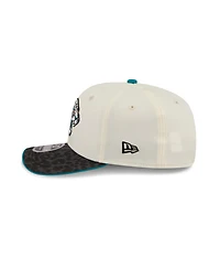 New Era Men's Cream/Black Jacksonville Jaguars 2026 Rivalries Collection Sideline 9SEVENTY Adjustable Hat