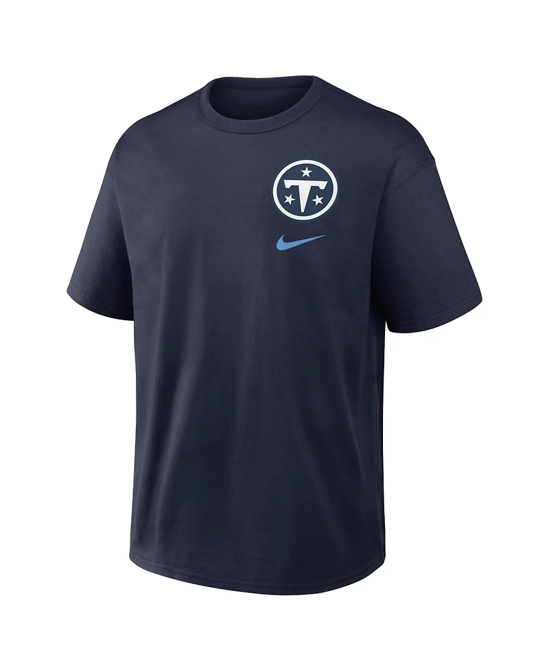 Nike Men's Navy Tennessee Titans 2026 Rivalries Collection Max90 T-Shirt