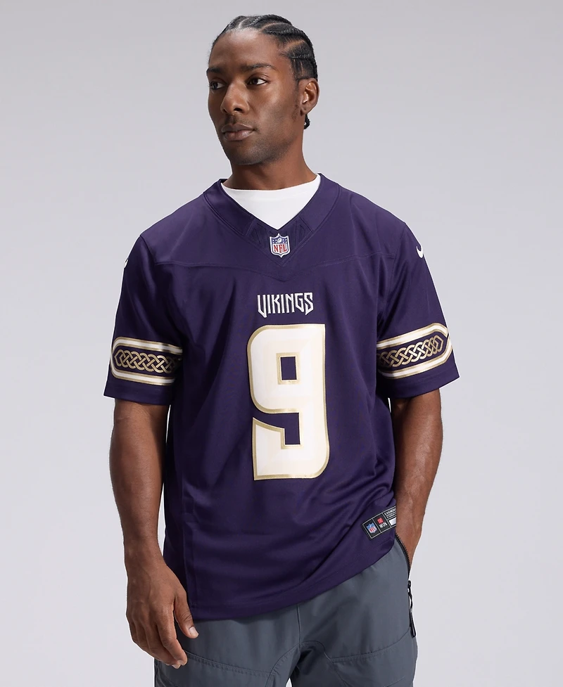 Nike Men's J.j. McCarthy Purple Minnesota Vikings 2026 Rivalries Collection Vapor F.u.s.e Stitched Limited Jersey