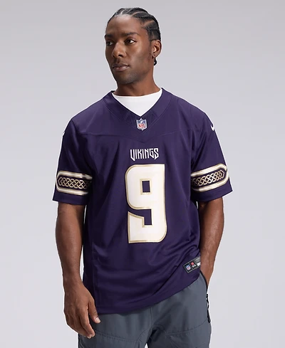 Nike Men's J.j. McCarthy Purple Minnesota Vikings 2026 Rivalries Collection Vapor F.u.s.e Stitched Limited Jersey
