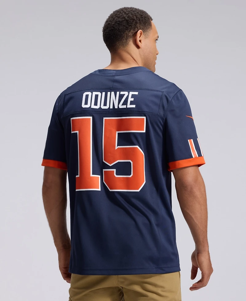 Nike Men's Rome Odunze Navy Chicago Bears 2026 Rivalries Collection Vapor F.u.s.e Stitched Limited Jersey