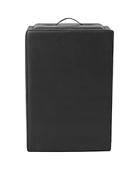 Hongge Pilates Reformer Sitting Box 25 x 17 x 9 in Multi-Layer Wood with Pu Leather Supporting 350 lbs