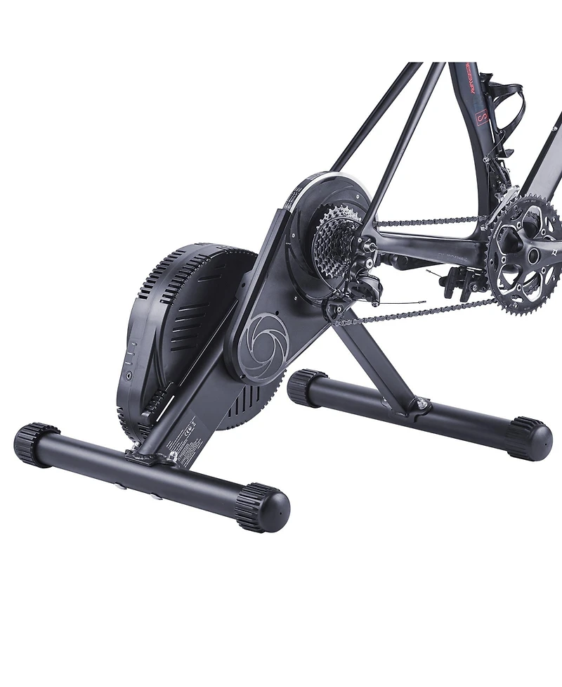 Hongge Smart Magnetic Bike Trainer 13 Resistance Levels for 26 to 29 in and 700C Wheels Compatible with Zwift