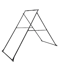 Hongge Foldable Aerial Yoga Stand Frame 440.9 lbs Load with 4-Level Horizontal and 6-Level Vertical Adjustment