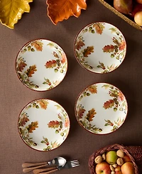 Certified International Autumn Meadows Soup Bowls, Set of 4