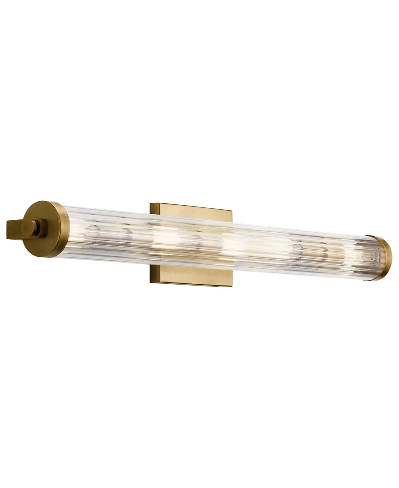 Kichler Azores 32" Natural Brass Bath Vanity Light