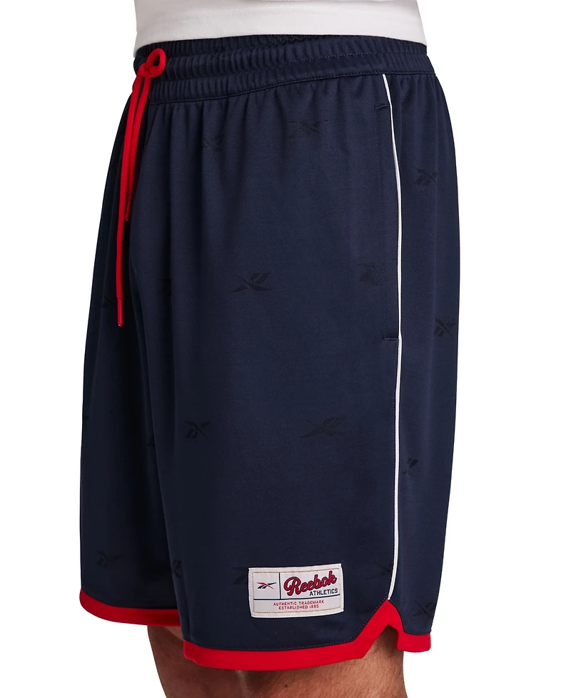 Reebok Men's United Americana-Print Shorts, 9" Inseam