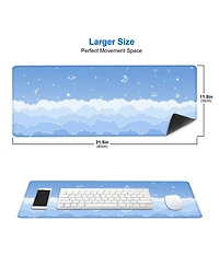Lofree Large Gaming Non-Slip Mouse Pad Desk Mat for Optical and Laser Mice