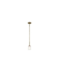 Kichler Shailene 11" 1-Light Mini Pendant in Natural Brass