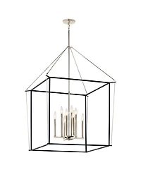 Kichler Eisley 28 1/4"W Polished Nickel Foyer Pendant Light