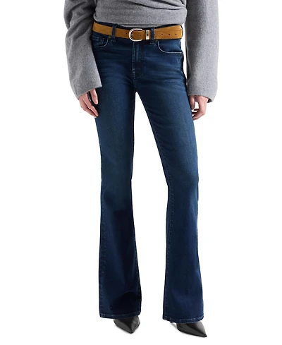 7 For All Mankind Women's Bootcut Tailorless Mid-Rise Jeans