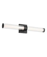 Kichler Laurene Bath Bar Medium with Clear Fluted Glass