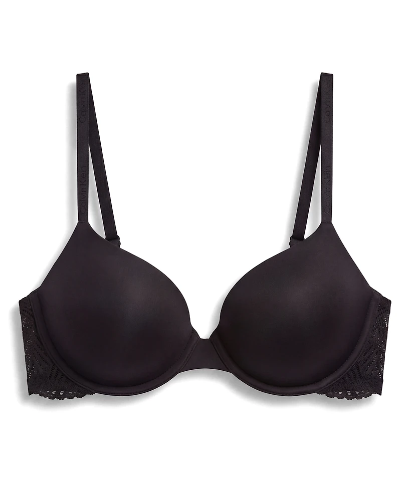 Calvin Klein Perfectly Fit Lace Full-Coverage Underwire T-Shirt Bra, QF8966