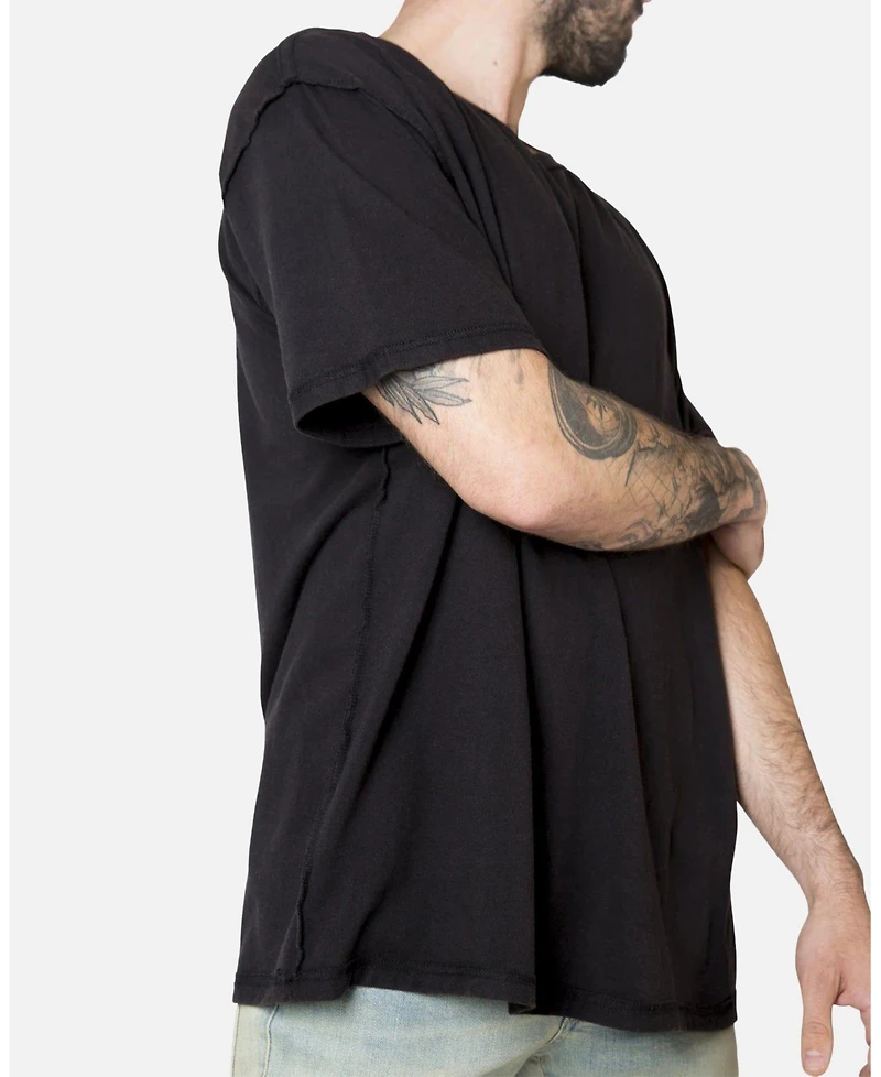 mnml Men's Inside Out Oversized Dropped-Shoulder T-Shirt