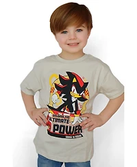 Sonic The Hedgehog Boys' 4-20 Graphic Puff-Print T-Shirt, 3-Pack