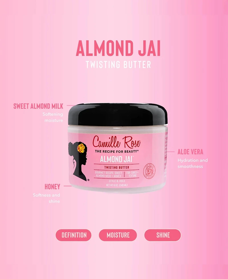 Camille Rose Almond Jai Twisting Butter, 8 oz.