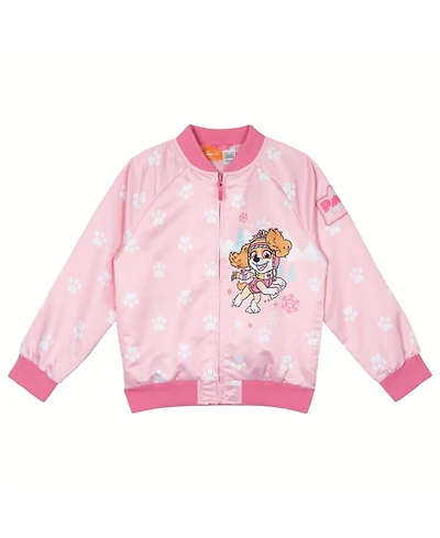 Paw Patrol Girls Varsity Bomber Jacket to