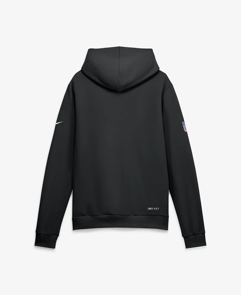 Nike Men's Black Houston Texans 2026 Nfl Cruical Catch Sideline Dri-Fit Pullover Hoodie