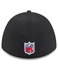 New Era Men's Black Detroit Lions 2026 Nfl Cruical Catch 39THIRTY M-Crown Stretch Hat