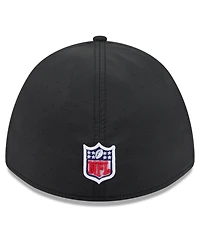 New Era Men's Black Atlanta Falcons 2026 Nfl Cruical Catch 39THIRTY M-Crown Stretch Hat