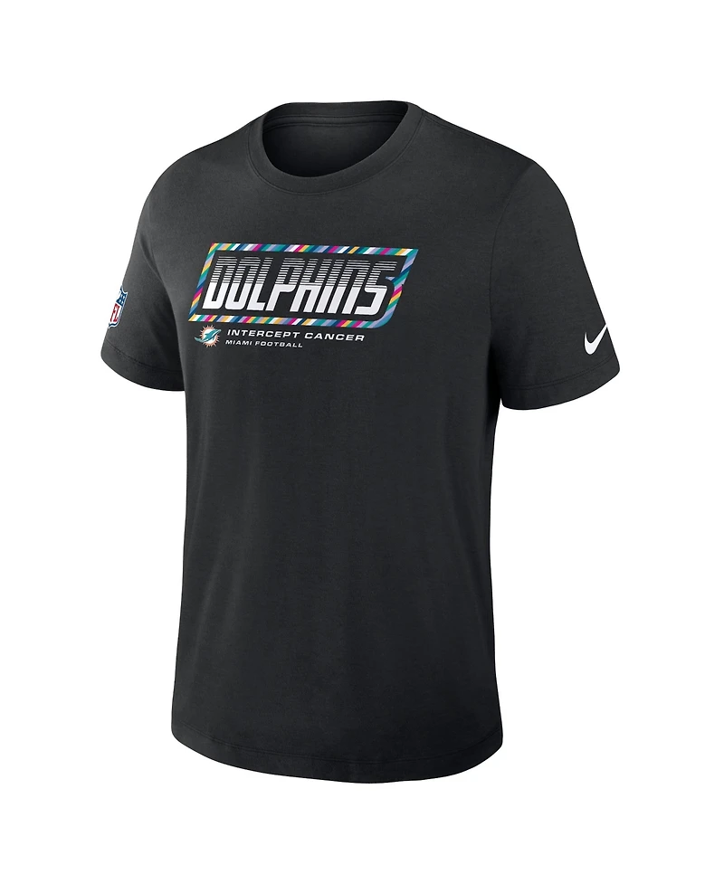 Nike Men's Miami Dolphins 2026 Nfl Cruical Catch Sideline Dri-Fit T-Shirt