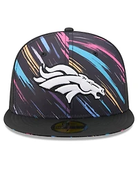 New Era Men's Black Denver Broncos 2026 Nfl Cruical Catch 59FIFTY Fitted Hat