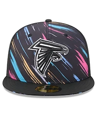 New Era Men's Black Atlanta Falcons 2026 Nfl Cruical Catch 59FIFTY Fitted Hat