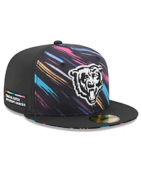 New Era Men's Black Chicago Bears 2026 Nfl Cruical Catch 59FIFTY Fitted Hat