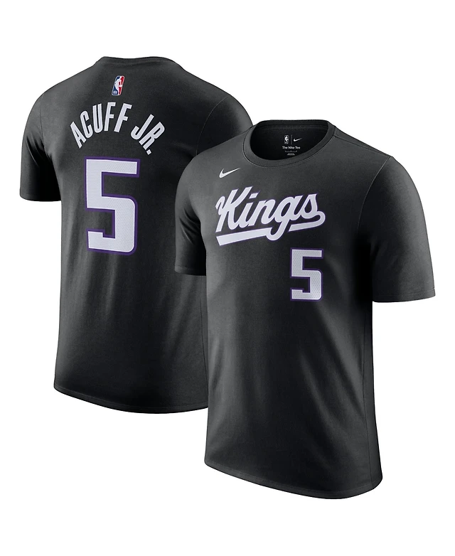 Nike Men's and Women's Sacramento Kings Darius Acuff Jr. Mesh-Detail T-Shirt