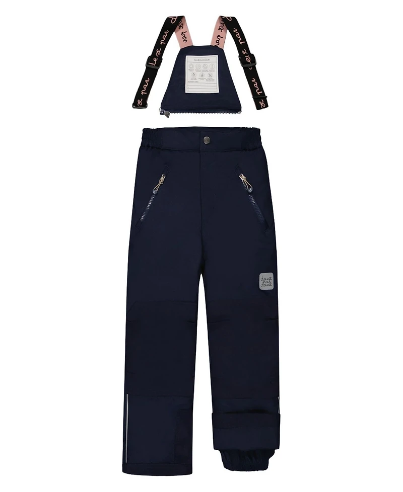Deux par Toddler Girls' 2T-5T Play Technical Watercolor Flower Print Jacket and Snow Pants, 2-Piece Set