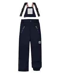Deux par Toddler Girls' 2T-5T Play Technical Watercolor Flower Print Jacket and Snow Pants, 2-Piece Set