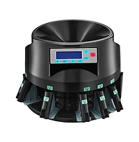 Bestcore Five Denominations 225 Coins Per Minute Coin Counter Machine with Lcd Display
