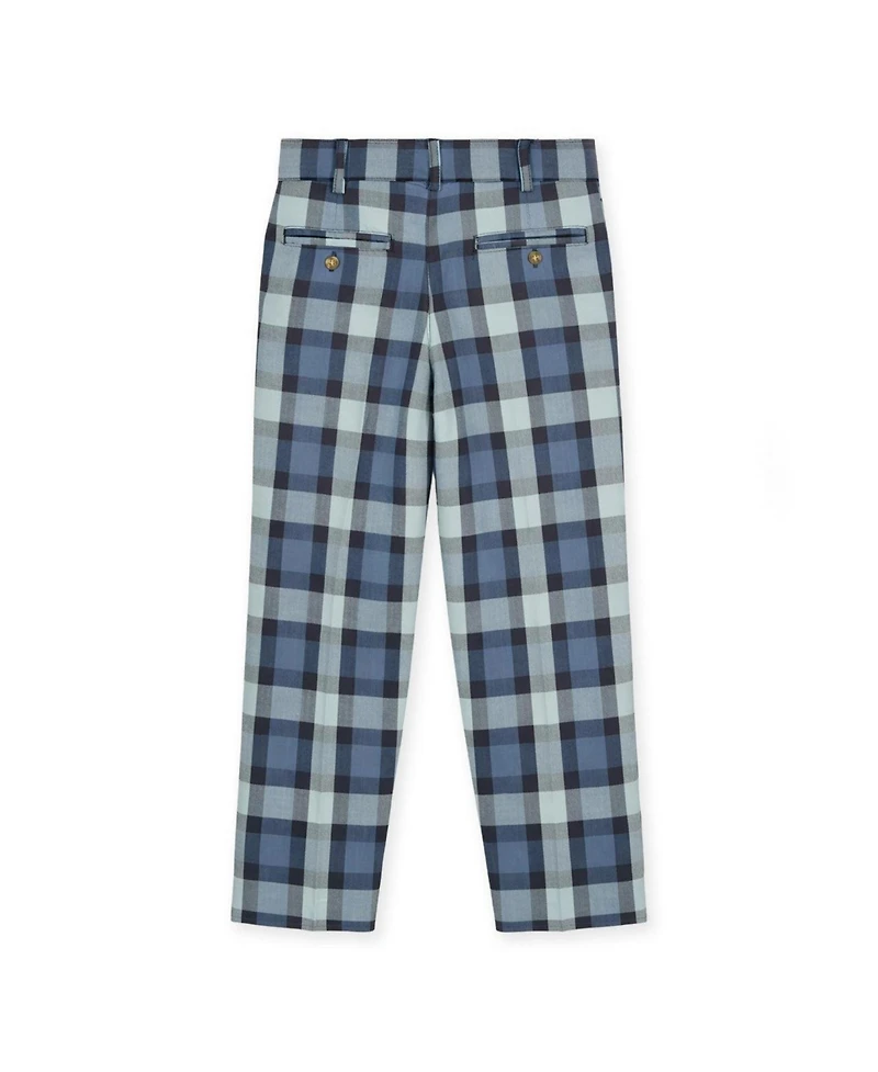 Florence Eiseman Boys' 4-20 Plaid Cotton Pants