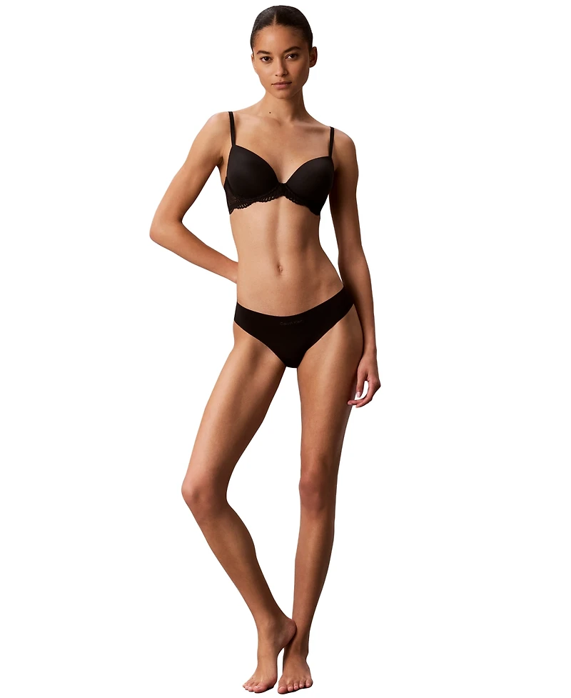 Calvin Klein Underwire Perfectly Fit Lace Lift Demi Bra, QF9082