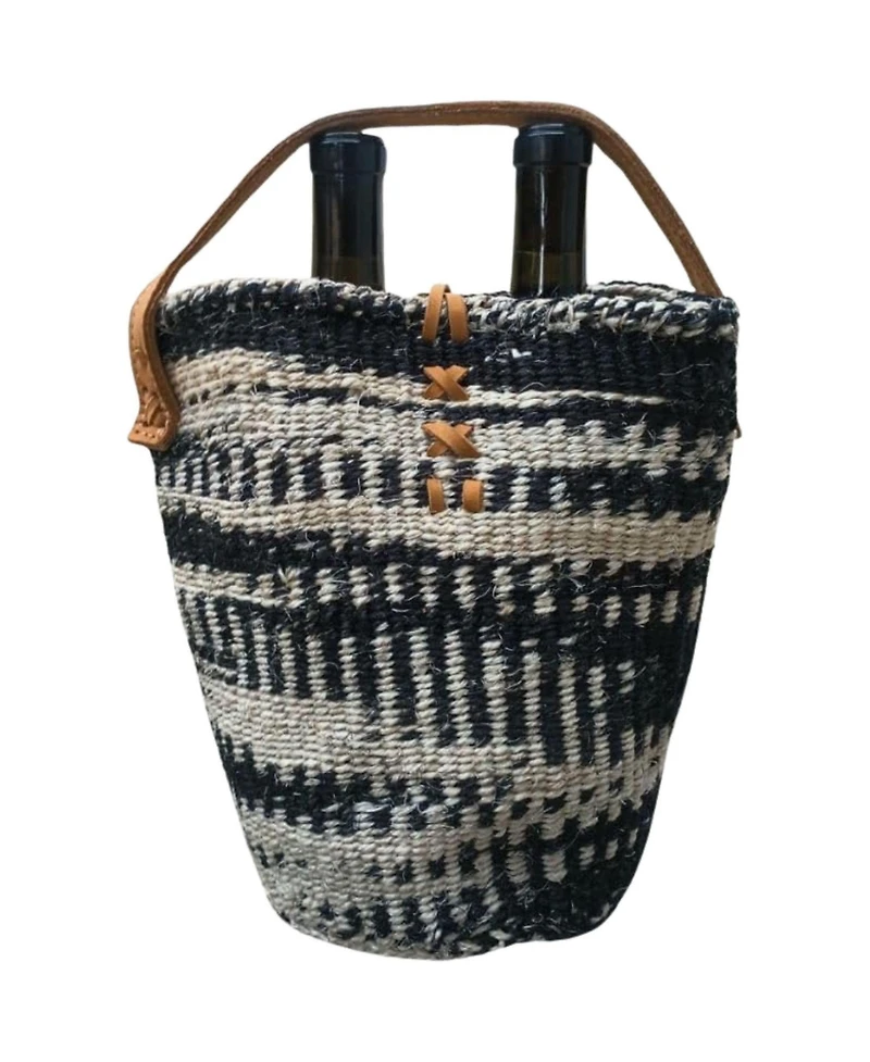 Soul Connection Handmade Sisal Wine Gifting Basket
