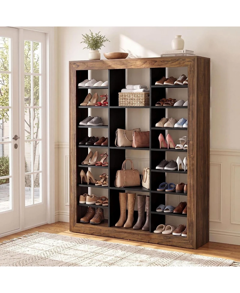Tribesigns Shoe Cabinet,Modern Shoes Rack Organizer