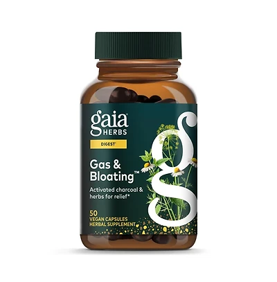 Gaia Herbs Gas & Bloating - Provides Relief from Occasional Gas and Bloating