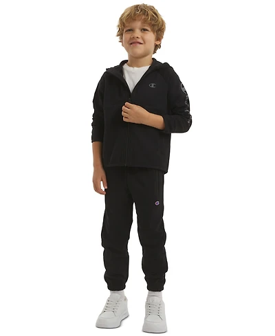 Champion Boys' 8-20 Full-Zip Hoodie and Jogger Pants, 2-Piece Set