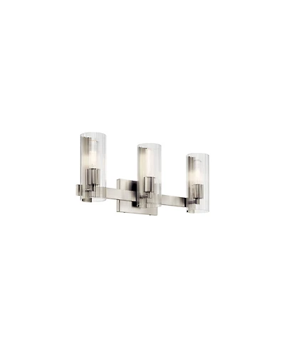 Kichler Jemsa 22 3/4" Wide Brushed Nickel 3-Light Bath Light