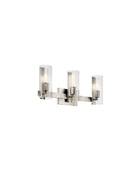 Kichler Jemsa 22 3/4" Wide Brushed Nickel 3-Light Bath Light