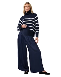 Ingrid + Isabel Maternity Wide-Leg Woven Pants