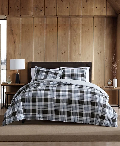 Eddie Bauer Lewis Atlantic Plaid Comforter Set