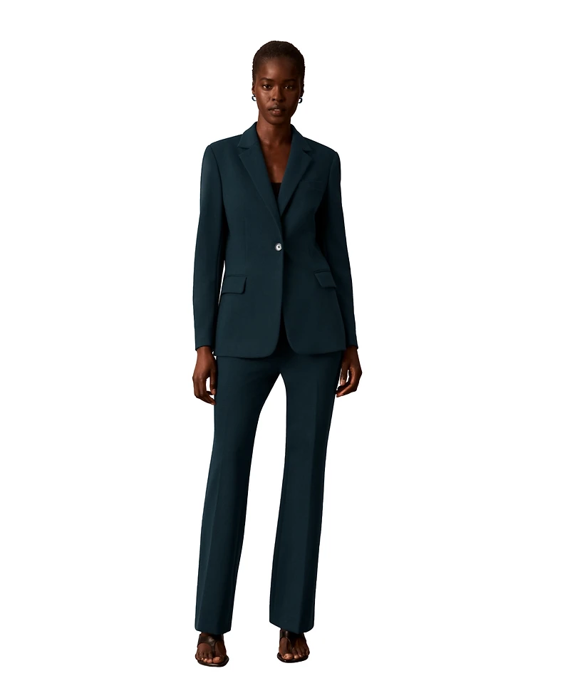 Calvin Klein Petite High-Rise Bootcut Pants