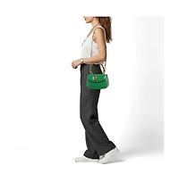 Pre-Owned Gucci Women's Bamboo 1947 Small Leather Top Handle Bag