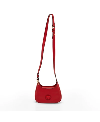 Pre-Owned Versace Women's La Medusa Small Leather Crossbody Bag