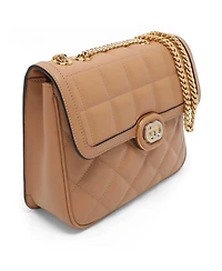 Pre-Owned Gucci Women's Deco Small Quilted Leather Shoulder Bag