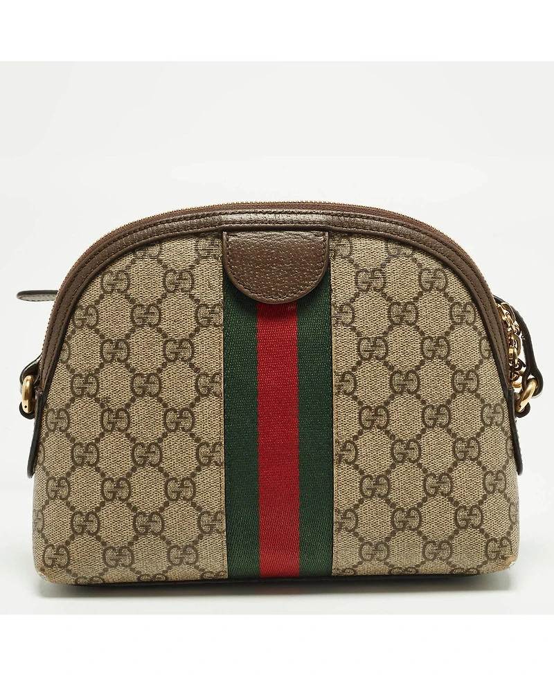 Pre-Owned Gucci Women's Ophidia Gg Small Dome Shoulder Bag