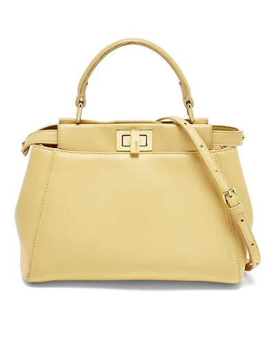 Pre-Owned Fendi Women's Peekaboo Mini Leather Satchel