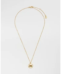 Fable England Wren and Blackberry Necklace in Gold